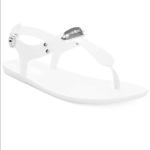 MICHAEL Michael Kors MK Plate Jelly Sandal